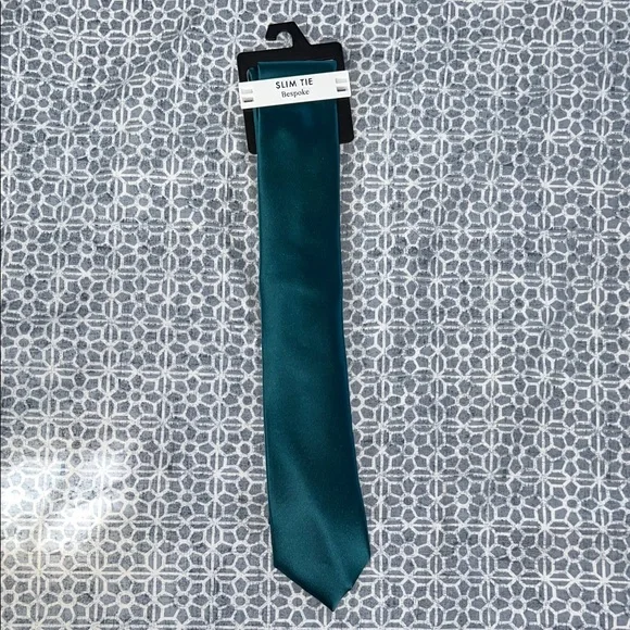 Kohl's Deep Teal Slim Tie - Picture 1 of 3